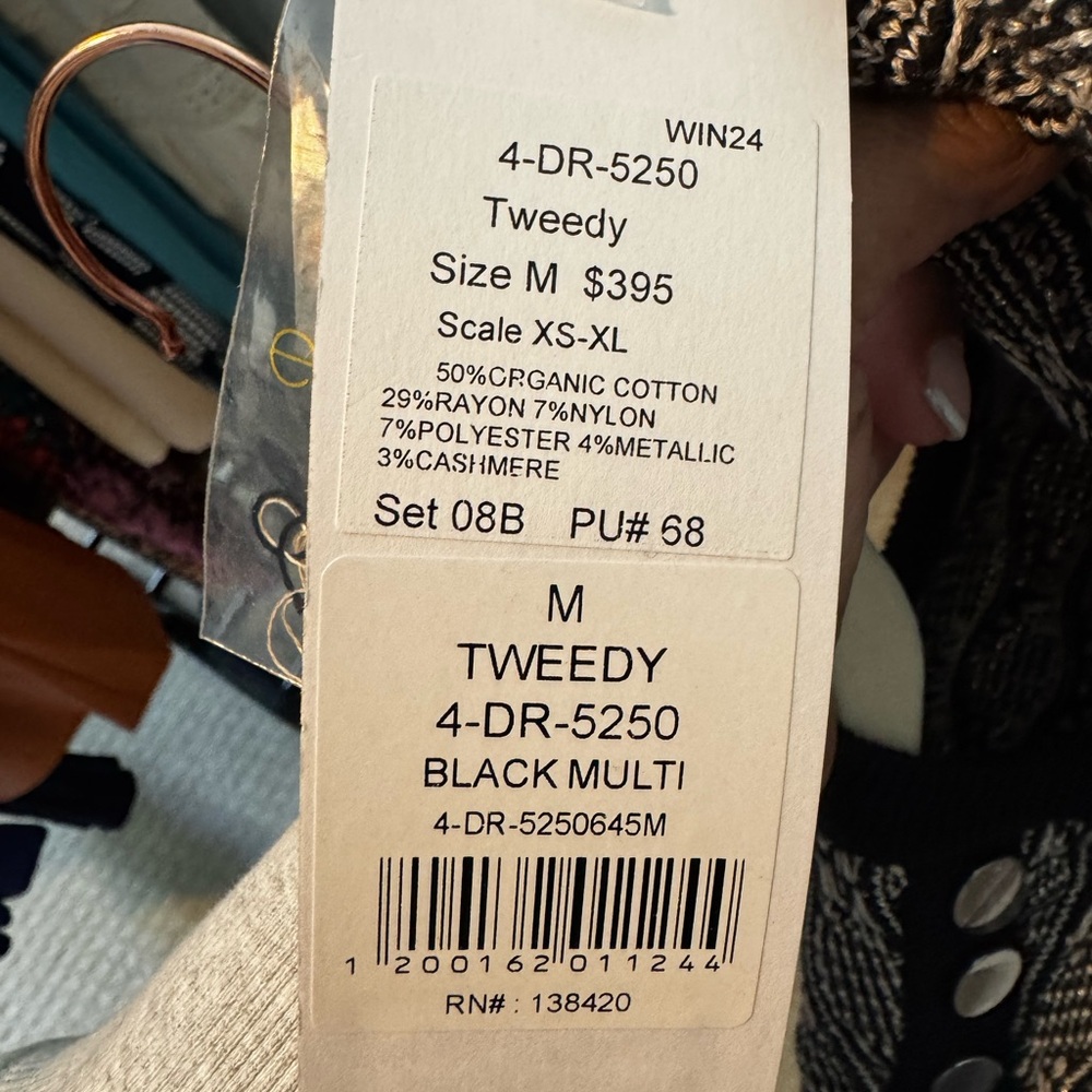 Etcetera Cashmere Blend Knit Sweater Dress / MSRP $395 / Size M - Picture 4 of 4